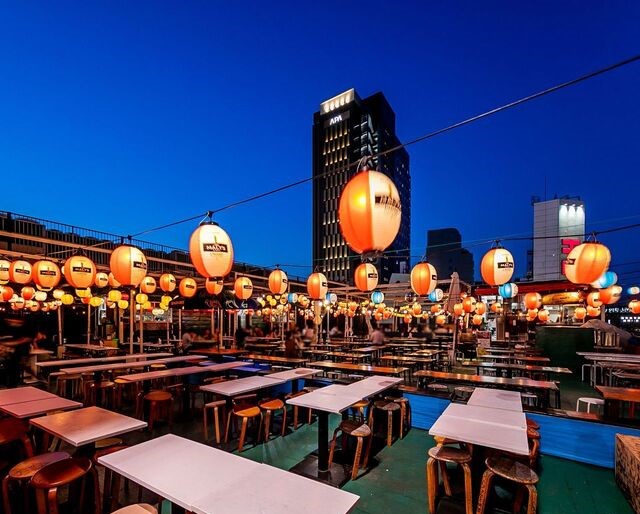 屋上ビアガーデン×BBQ Nick Meat 新宿東口店（ニックミート） - suocca