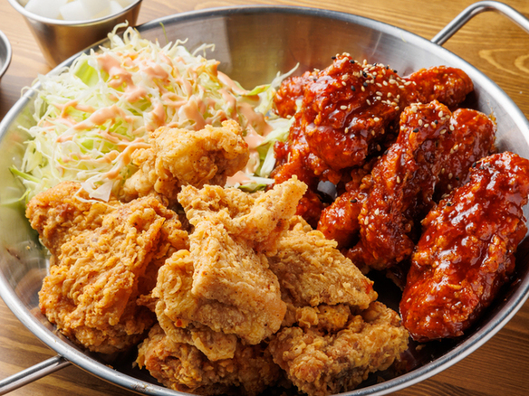 昼耕夜鶏 韓国チキン＆ポチャ 三宮店（ジュギョンヤダック） - suocca
